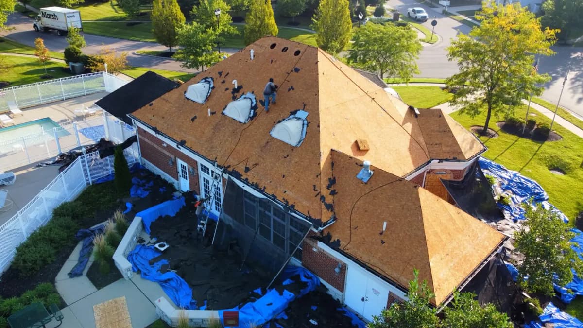 Southside Indianapolis home after a 317 Roofing Co. re-roof
