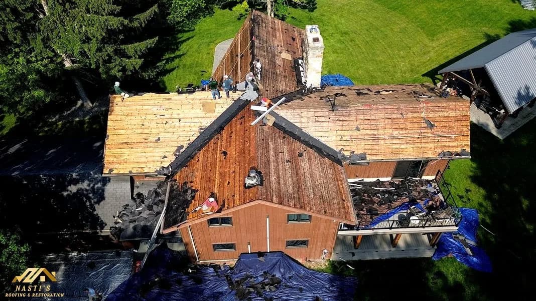 Roofing project in Brownsburg, IN