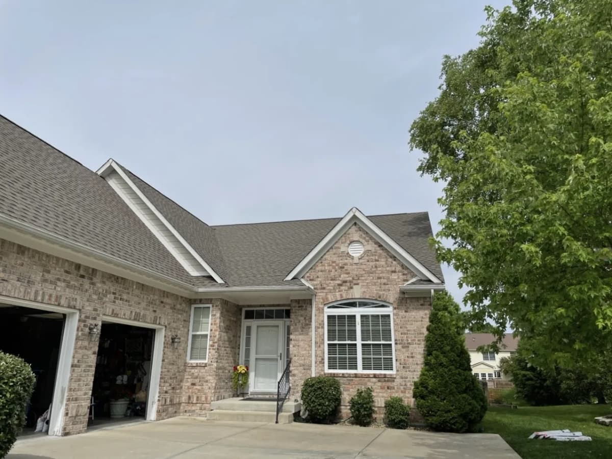 317 Roofing Co. crew installing a new roof in Indianapolis